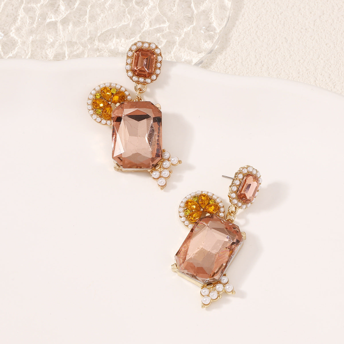 Perla Pendiente encantador para cualquier ocasión