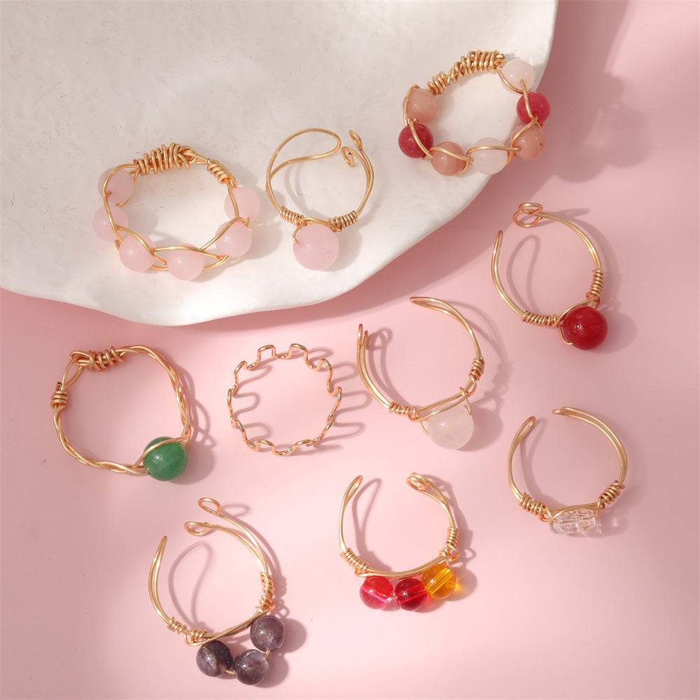 Anillo artesanal delicado