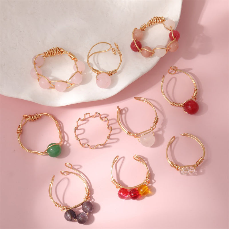 Anillo artesanal delicado