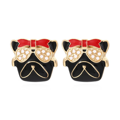 Pendiente vintage hecho a mano