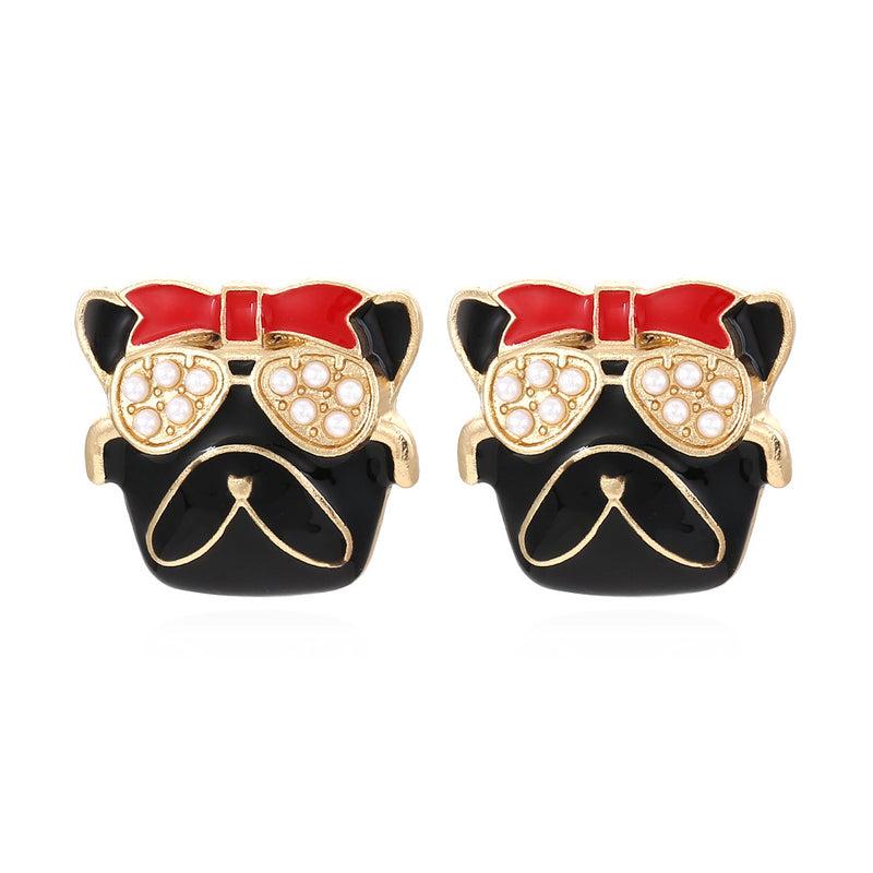 Pendiente vintage hecho a mano