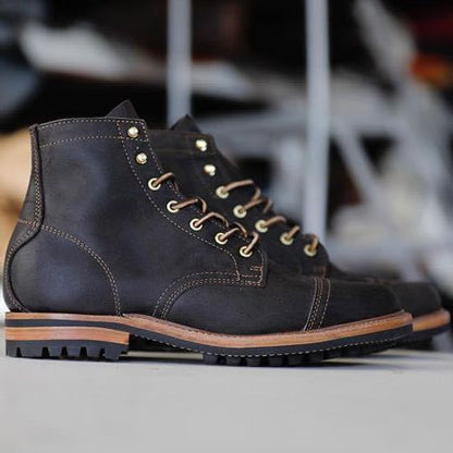 Botas ortopédicas de inspiración vintage
