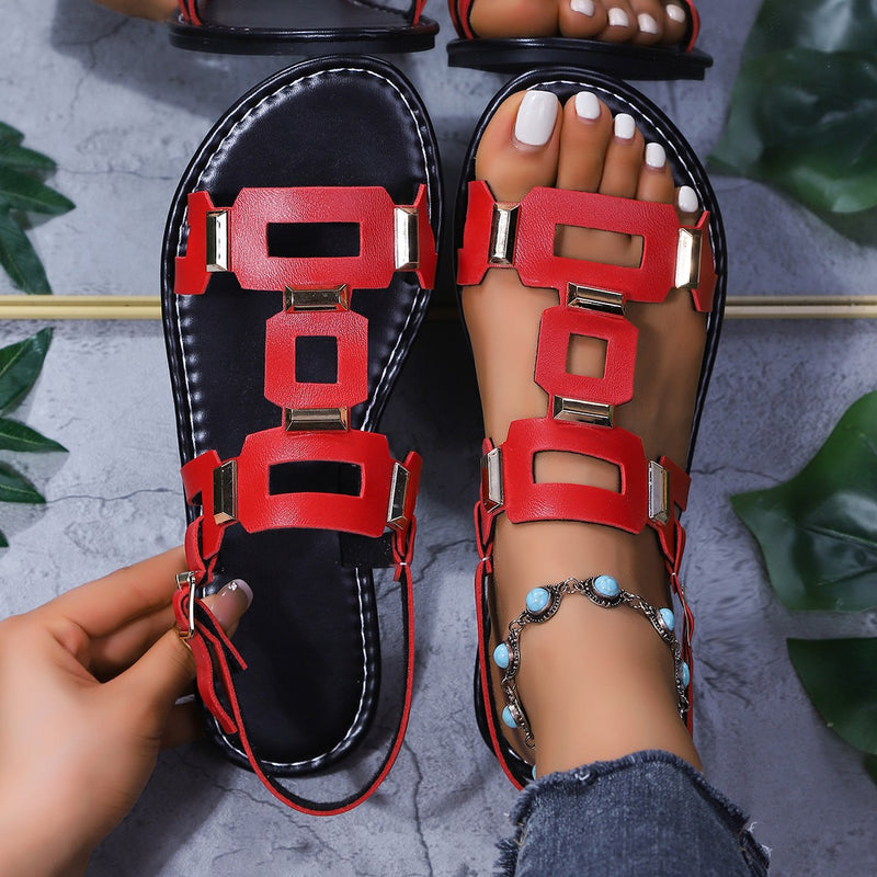 Sandalias Ortopédicos de Inspiración Vintage