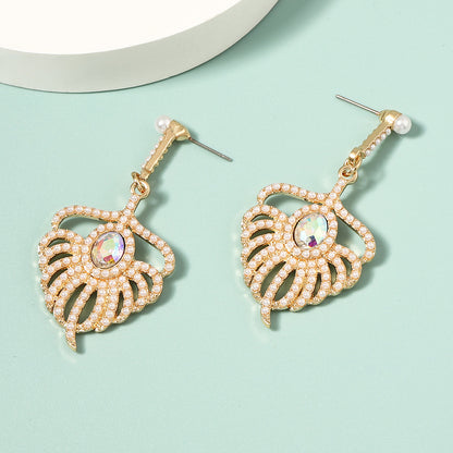 Perla Pendiente hermoso con estilo único