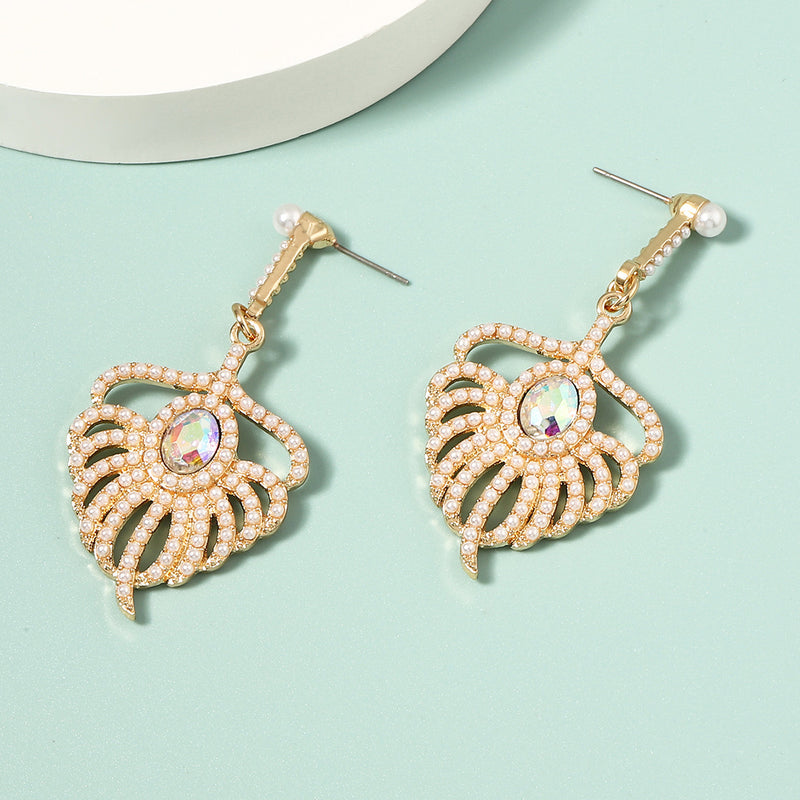 Perla Pendiente hermoso con estilo único