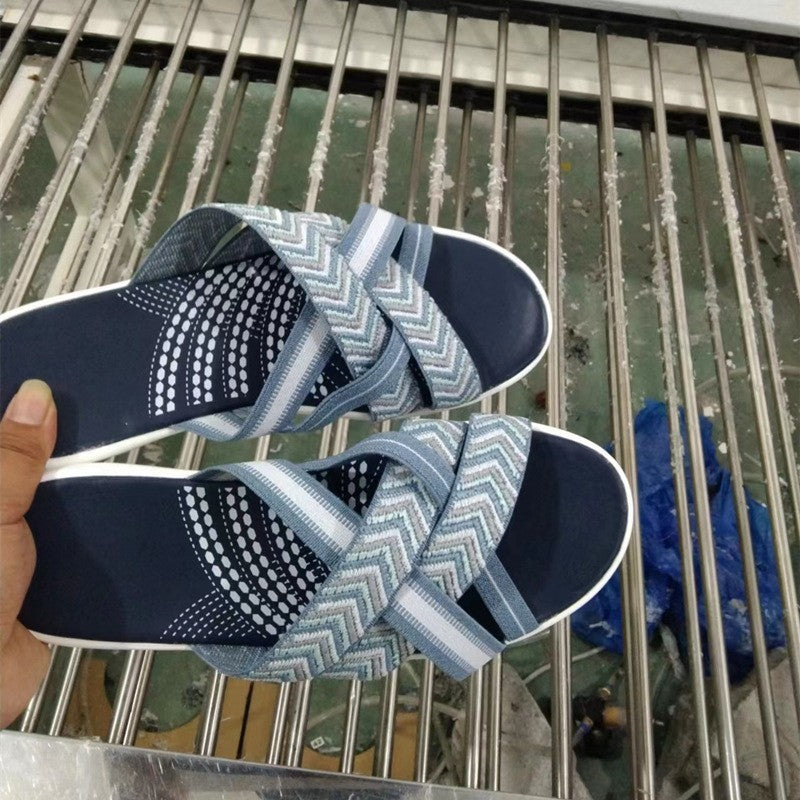 Sandalias Ortopédicos de Inspiración Vintage