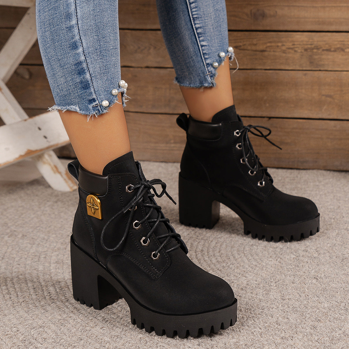Botas Ortopédicos de Inspiración Vintage