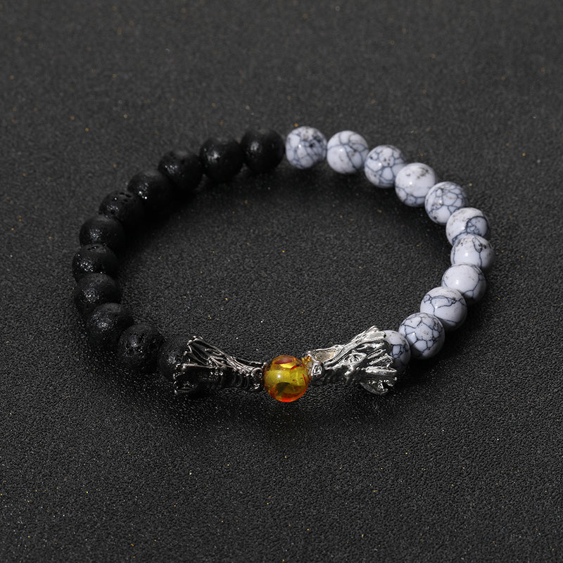 Perla Pulsera vintage hecho a mano