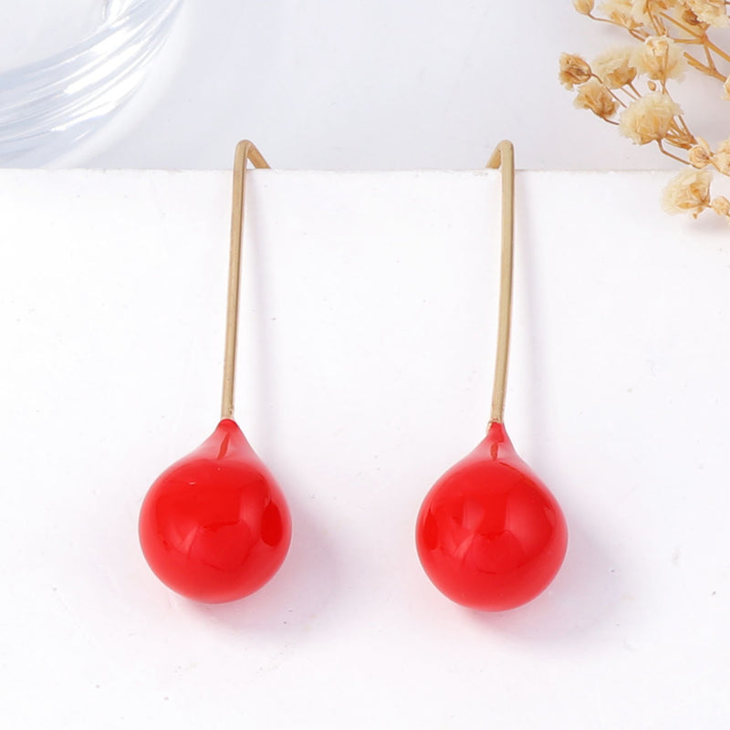 Pendiente vintage hecho a mano