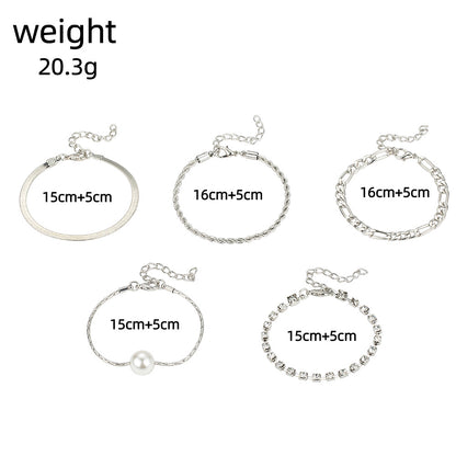 Perla Pulsera hermoso con estilo único