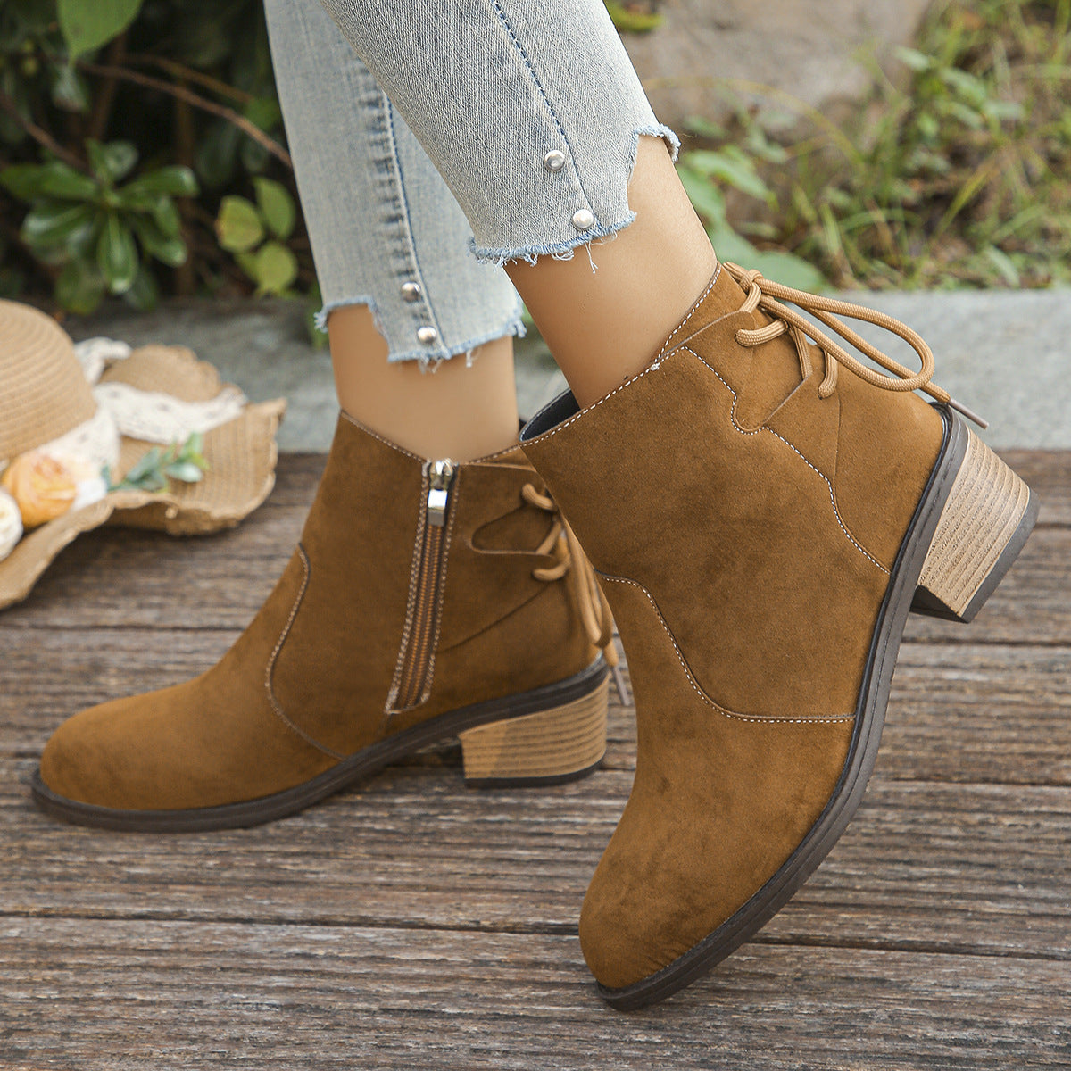 Botas Ortopédicos de Inspiración Vintage