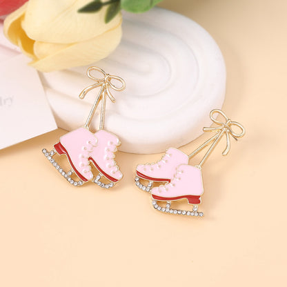 Pendiente vintage hecho a mano