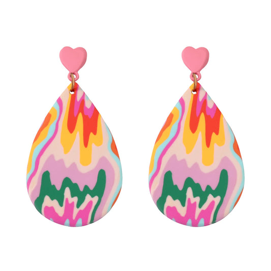 Pendiente vintage hecho a mano