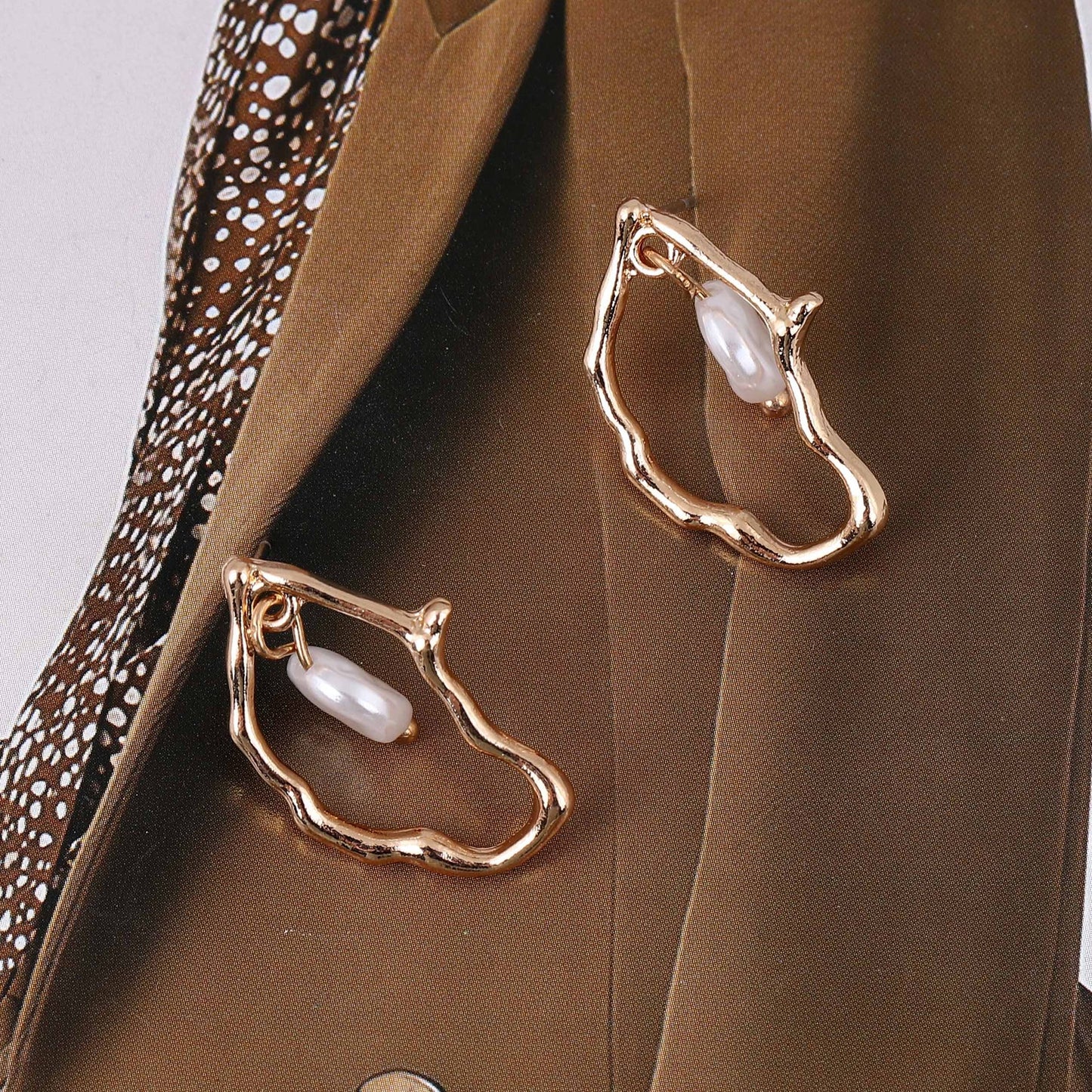 Perla Pendiente encantador para cualquier ocasión