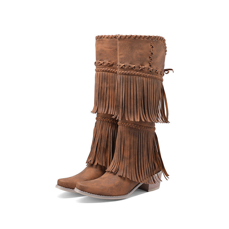 Botas ortopédicas de inspiración vintage