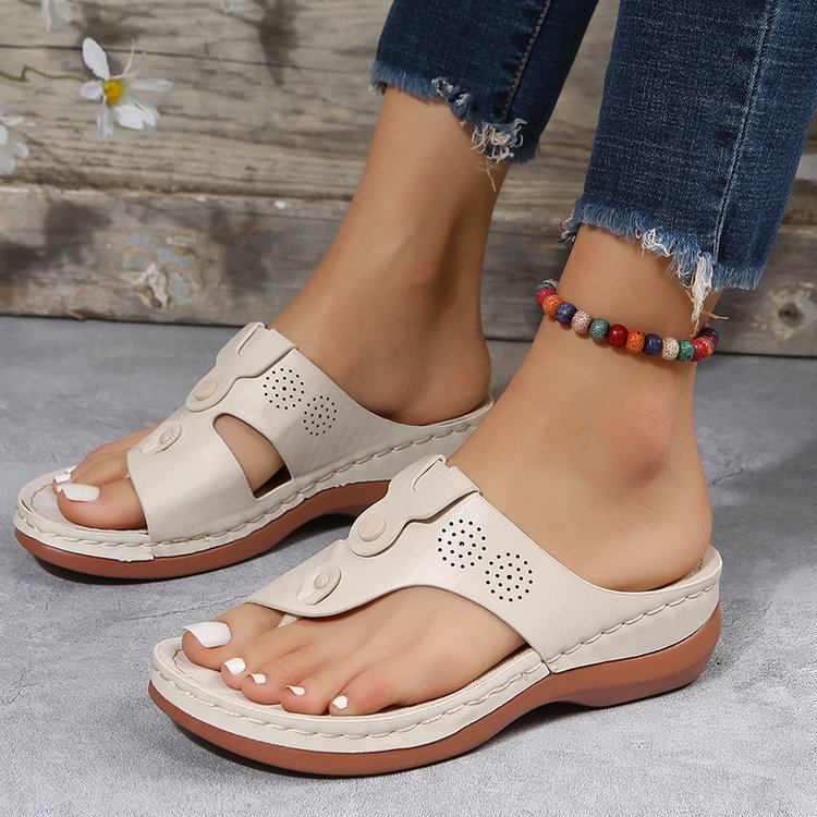 Sandalias Ortopédicos Cómodos para Uso Diario