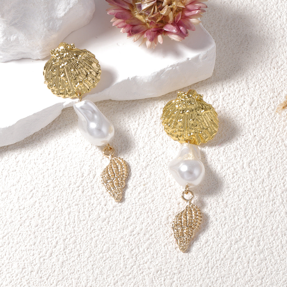 Perla Pendiente encantador para cualquier ocasión