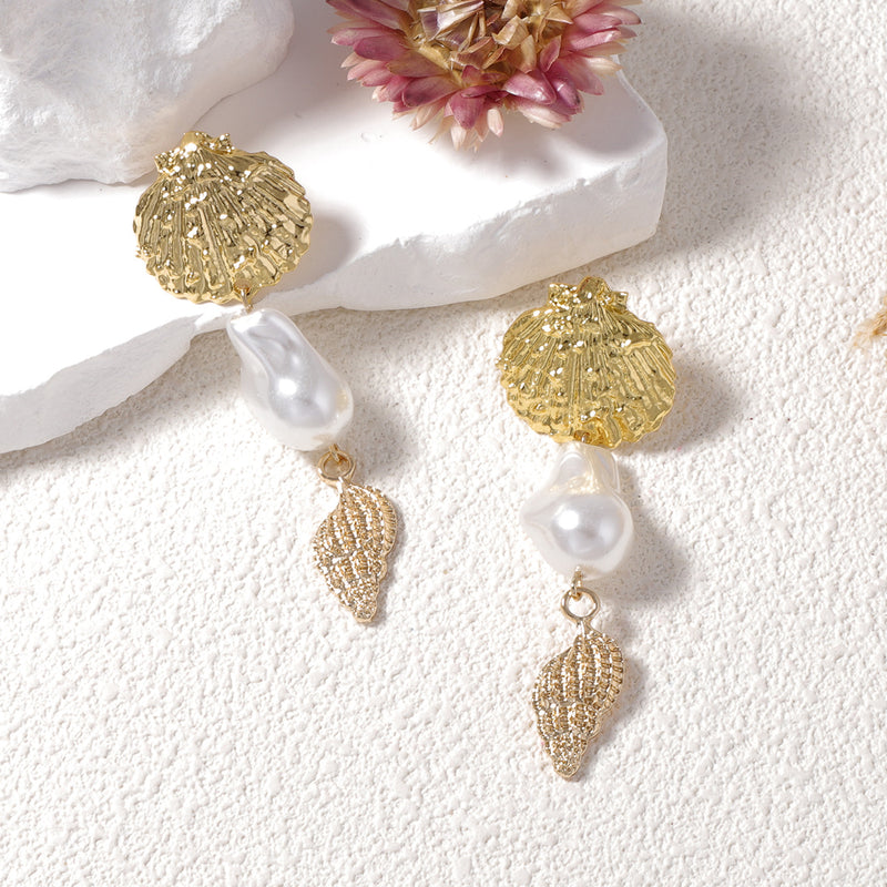 Perla Pendiente encantador para cualquier ocasión