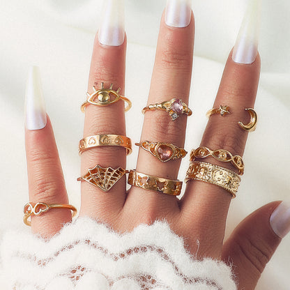 Oro Anillo encantador para cualquier ocasión