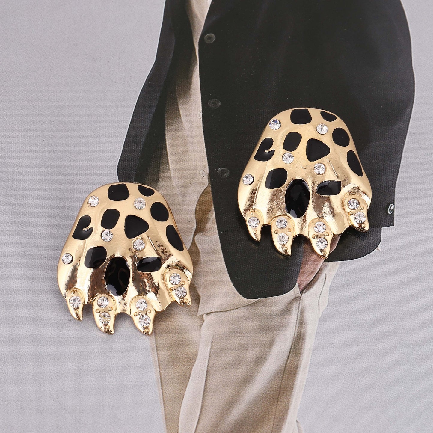 Pendiente vintage hecho a mano