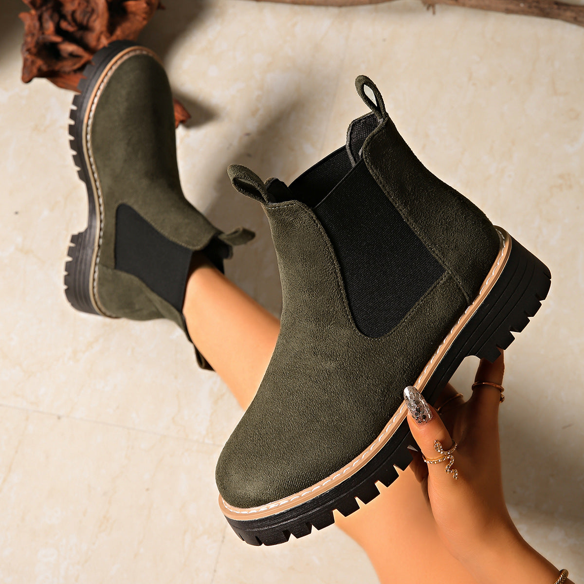 Botas Ortopédicos de Inspiración Vintage