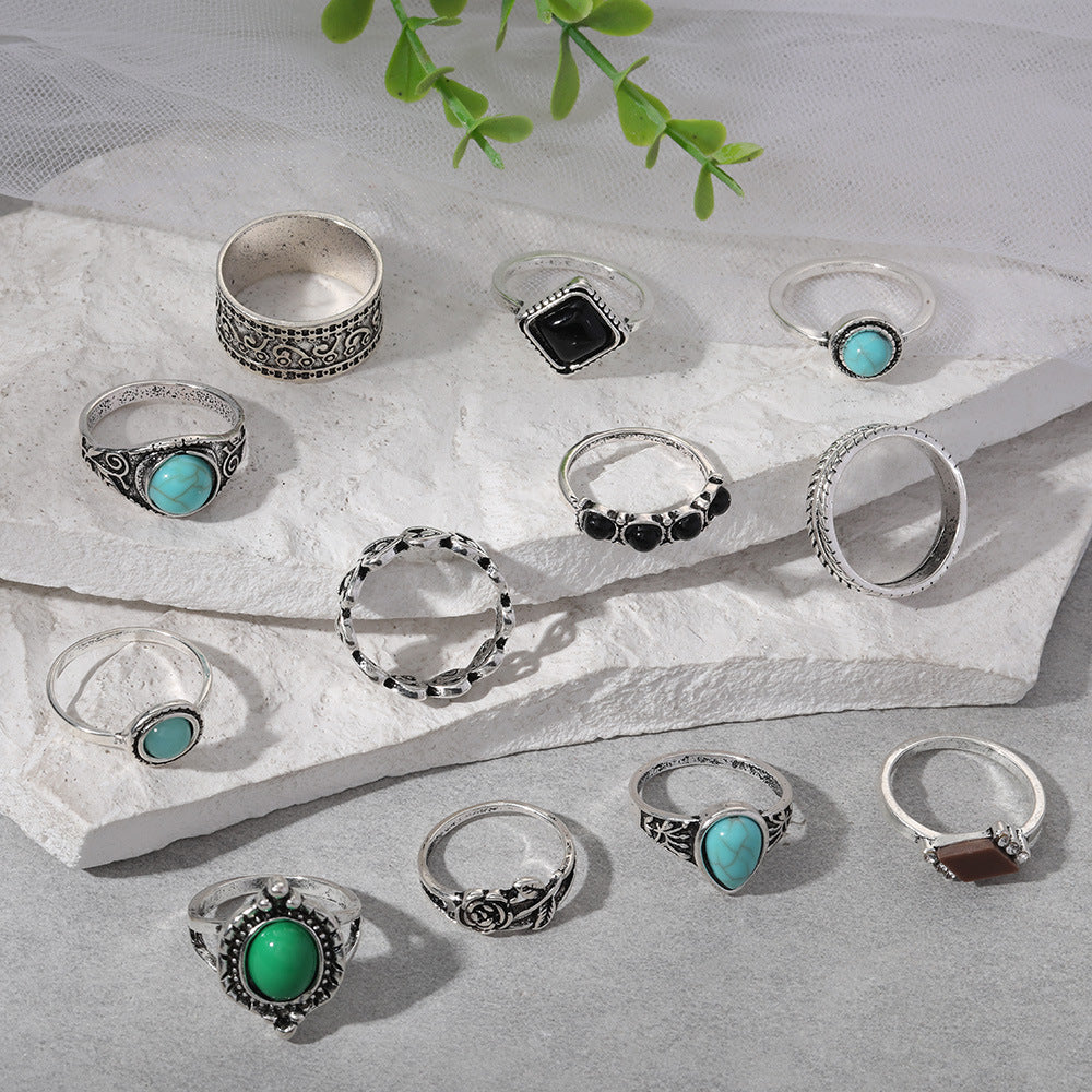 Anillo clásico con encanto atemporal