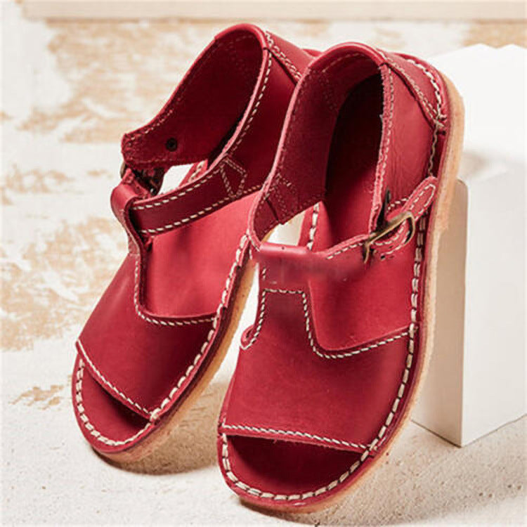 Sandalias Ortopédicos de Inspiración Vintage