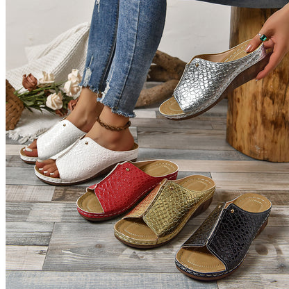 Sandalias Ortopédicos de Inspiración Vintage