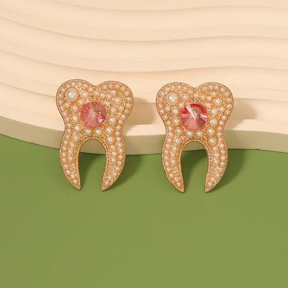 Perla Pendiente clásico con encanto atemporal