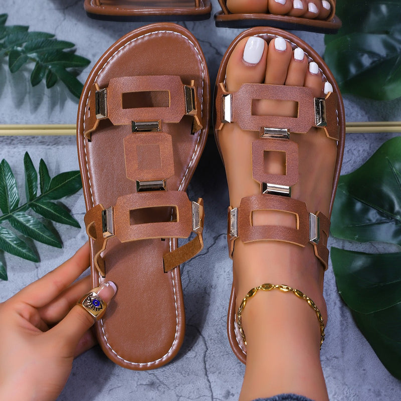 Sandalias Ortopédicos de Inspiración Vintage