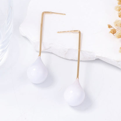 Pendiente vintage hecho a mano