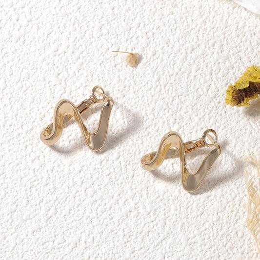 Oro Pendiente impresionante para uso diario