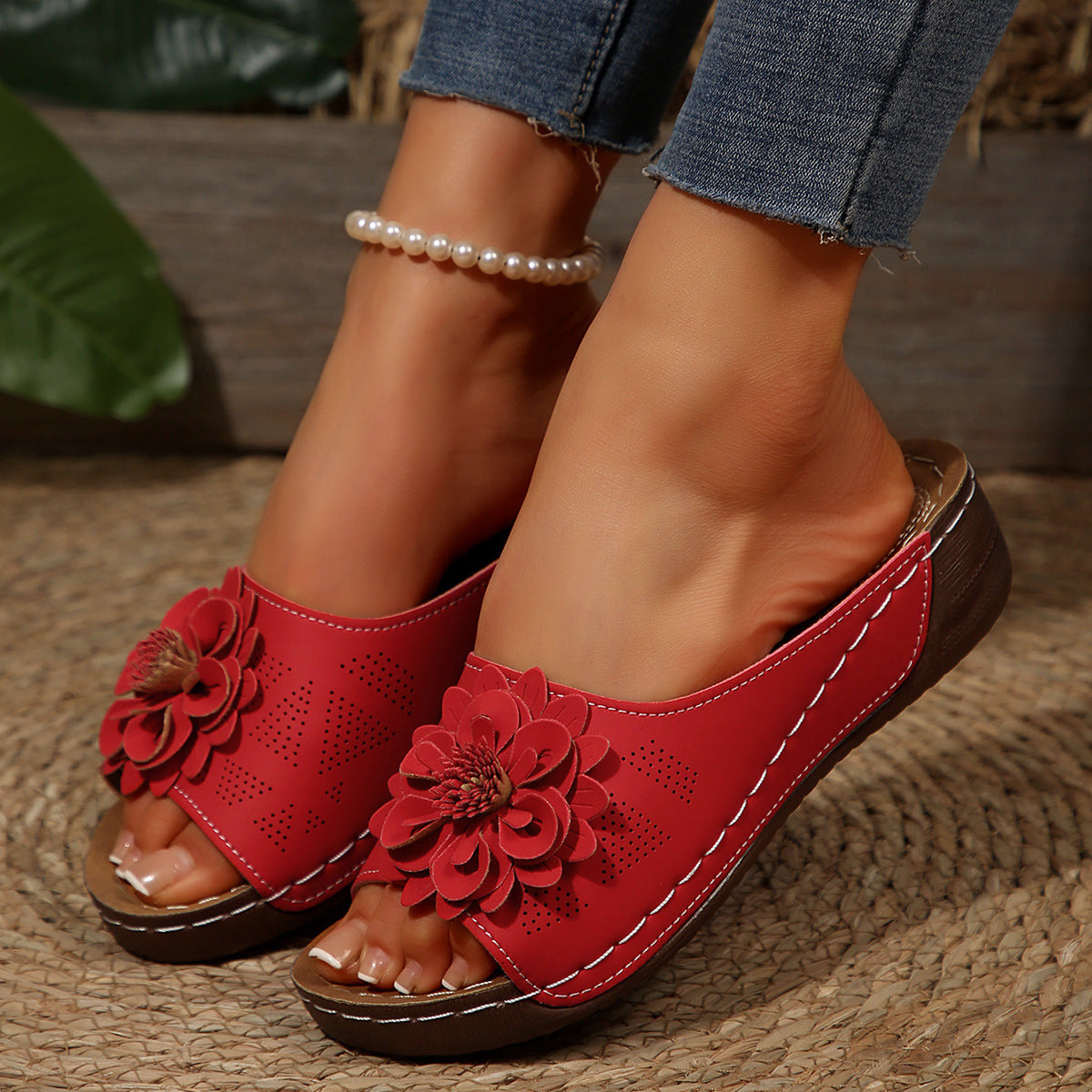Sandalias Ortopédicos de Inspiración Vintage