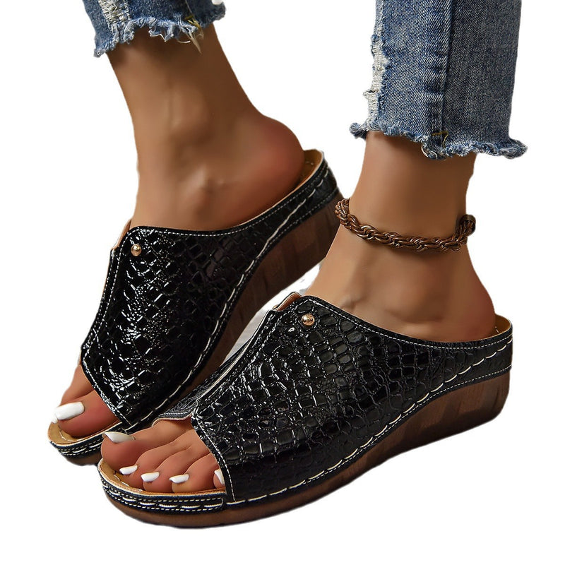 Sandalias Ortopédicos de Inspiración Vintage