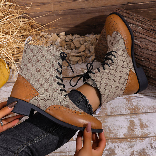 Botas Ortopédicos de Inspiración Vintage