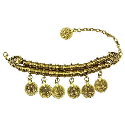Oro Pulsera artesanal delicado
