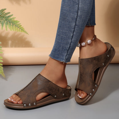 Sandalias Ortopédicos de Inspiración Vintage