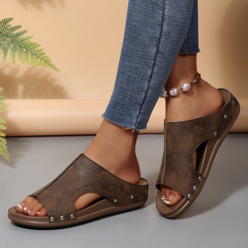 Sandalias Ortopédicos de Inspiración Vintage