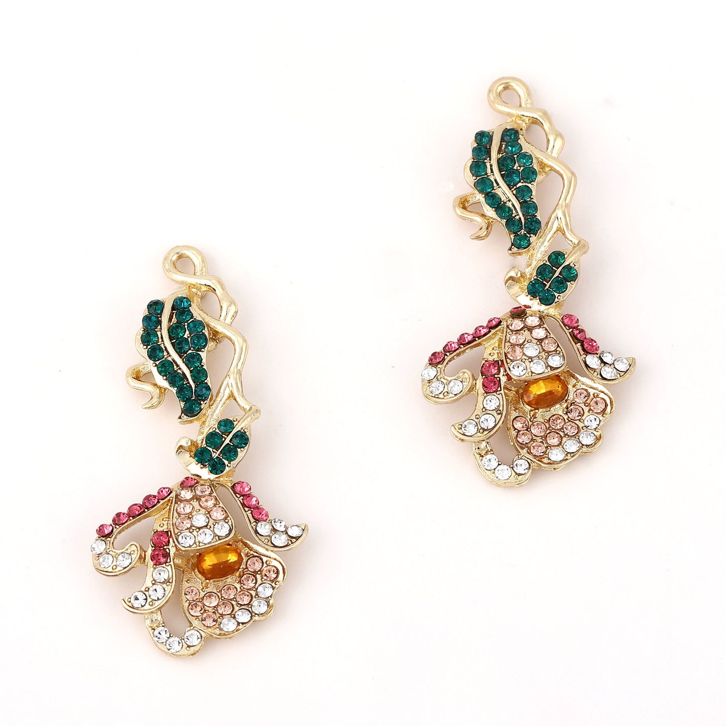 Pendiente vintage hecho a mano