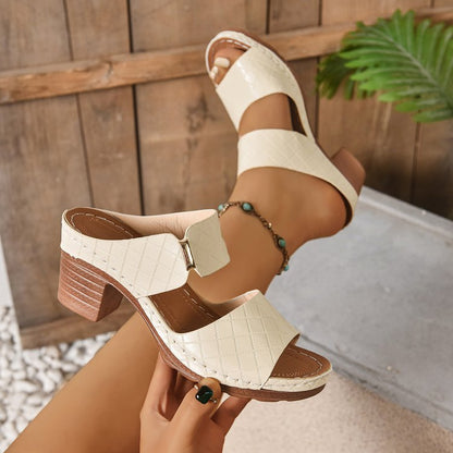 Sandalias Ortopédicos de Inspiración Vintage