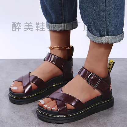 Sandalias Ortopédicos de Inspiración Vintage