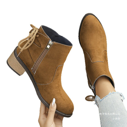 Botas Ortopédicos de Inspiración Vintage
