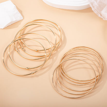 Oro Pulsera vintage hecho a mano