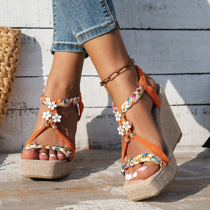 Sandalias Ortopédicos de Inspiración Vintage