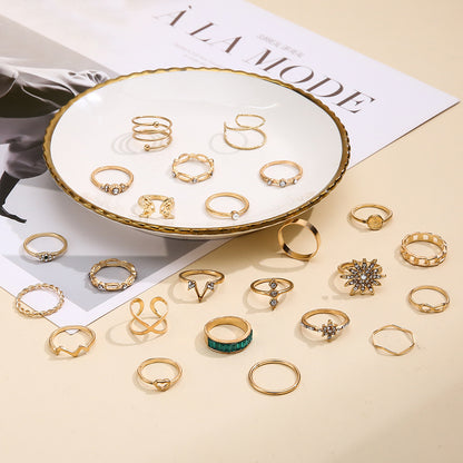 Anillo hermoso con estilo único