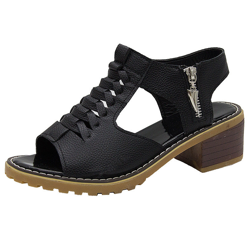 Sandalias Ortopédicos de Inspiración Vintage