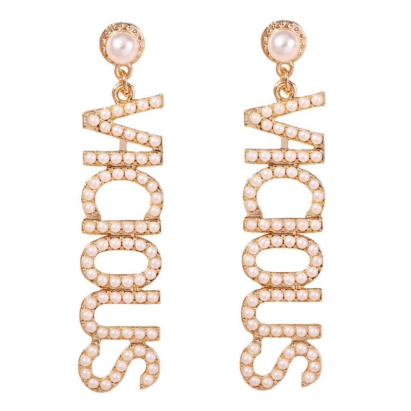 Perla Pendiente elegante para toda ocasión