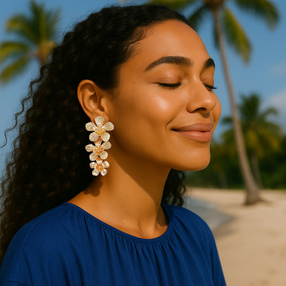 Pendiente artesanal delicado