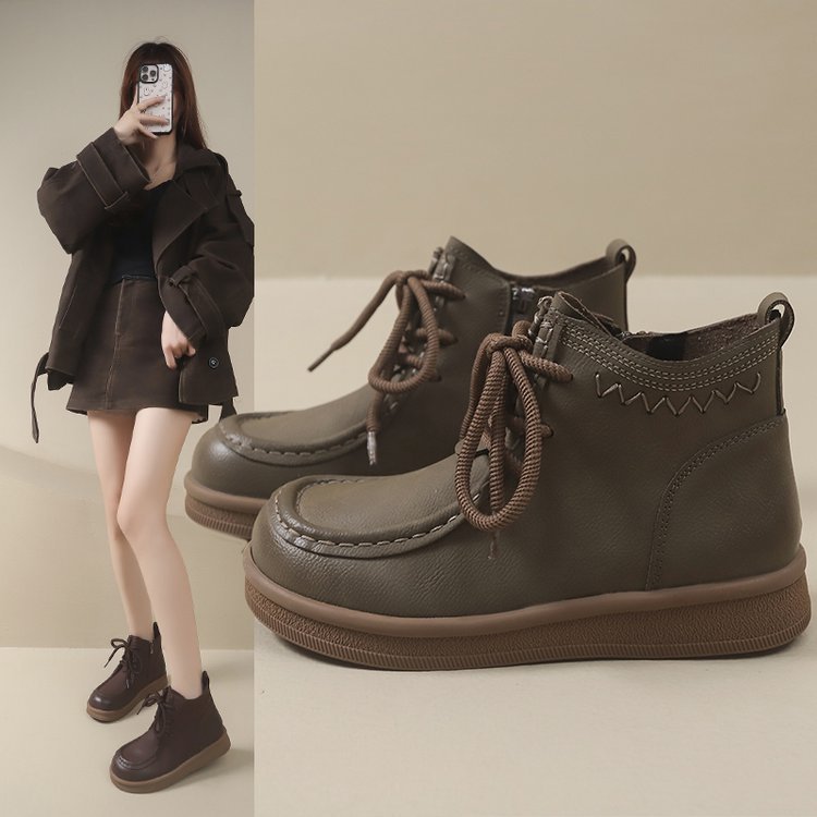 Botas Ortopédicos de Inspiración Vintage