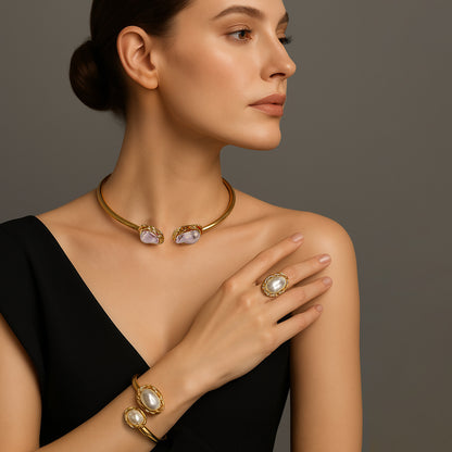 Perla Pulsera impresionante para uso diario